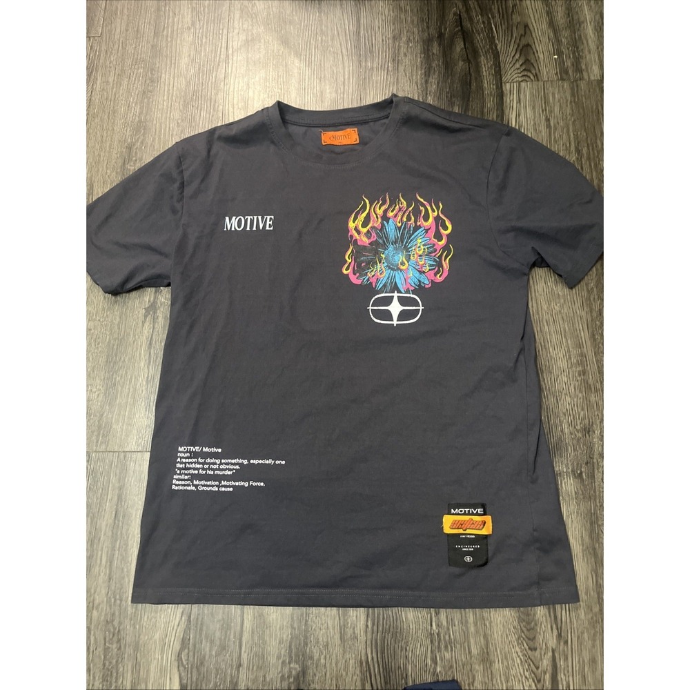 Man's T-shirt Motive Logo Size XXL Short Sleeve